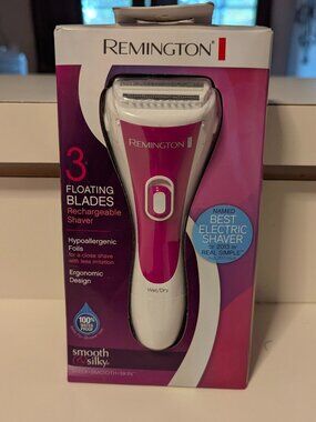 Remington Pink Rechargeable Shaver New